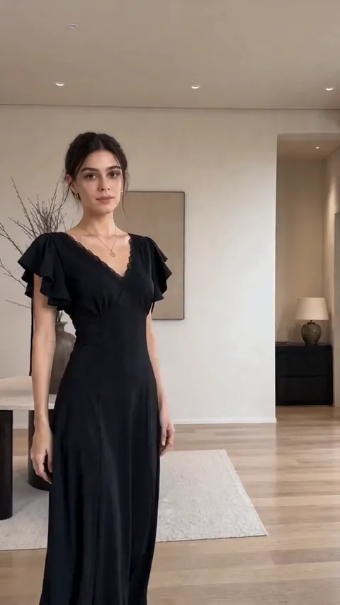 服饰鞋包案例：美女博主上身效果